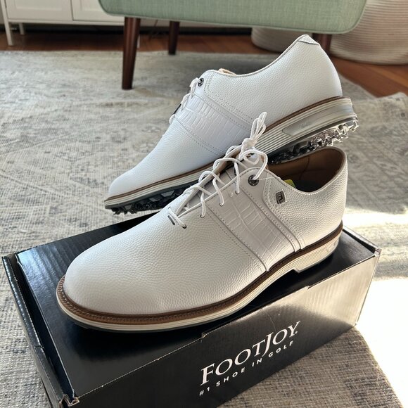 Men's FootJoy Premiere Series - Packard Spiked Golf Shoe [Size 10M] - Picture 1 of 7